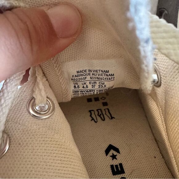 Converse Desert Sand Festival Platform Sneakers Women’s Size 6.5 - Picture 15 of 16